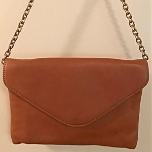 J. Crew Tan Leather Bag